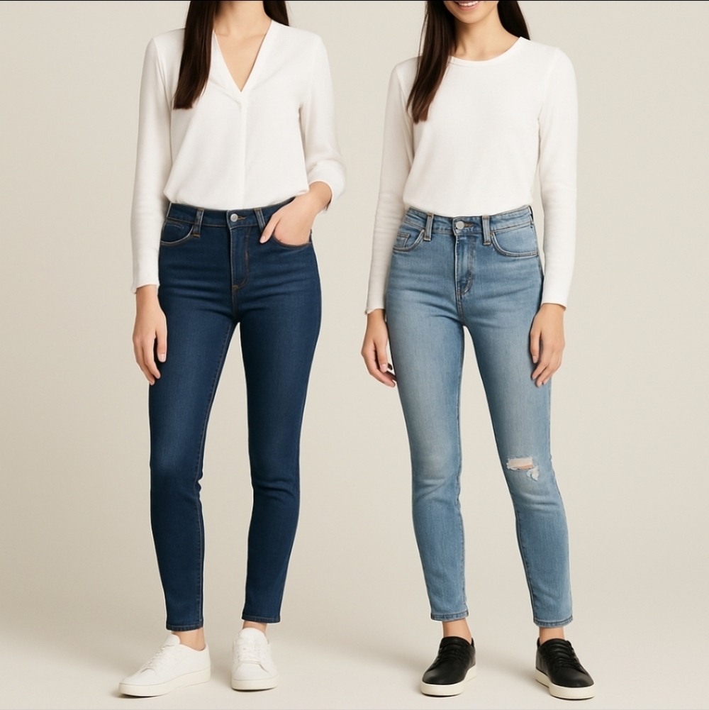 Rag & Bone 2 Pair Bundle Skinny Jeans Sz 24